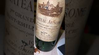 Uncorking a Rare 1986 Château Ausone Exploring the Legacy of Bordeaux’s Premier Grand Cru🔥 [upl. by Samot]