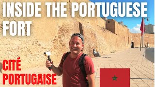 INSIDE THE PORTUGUESE FORT OF EL JADIDA  CITÉ PORTUGAISE MOROCCO  UNESCO WORLD HERITAGE SITE [upl. by Jarred]