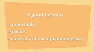 How to Write Thesis Statements for the AP Lang Exam [upl. by Oina274]