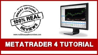 Metatrader 4 Tutorial  MT4 Binary Options [upl. by Elleirua]