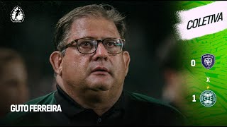 CIANORTE 0 X 1 CORITIBA  PARANAENSE 2024  COLETIVA GUTO FERREIRA [upl. by Neeneg]