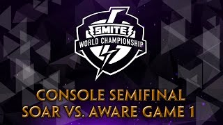 SMITE World Championship 2017  Console Semifinals  SoaR Gaming vs Aware Gaming Game 2 [upl. by Heimlich]