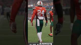 Road To Glory RB Greatest RB to Come Out The U miamihurricanes playstation5 ncaa25 roadtoglory [upl. by Ahsilahk]