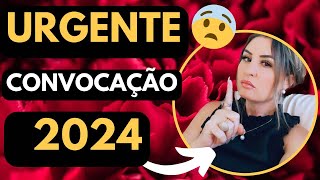 URGENTE CONVOCAÇÃO 2024  Assista emquanto está no ar [upl. by Zoller261]