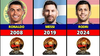 All Ballon dOr Winners 1956  2024 [upl. by Hahcim]