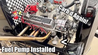 Fuel Pump Install amp Carbureted Again  4 IDF Conversion  ‘32 Ford Roadster Hot Rod [upl. by Cassaundra710]