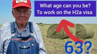 What age can you be to work on farms in America on the H2a program🇺🇸h2a [upl. by Ttessil]