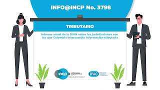 Informe anual de la DIAN sobre las jurisdicciones con las que Colombia intercambia información tribu [upl. by Ddarb532]