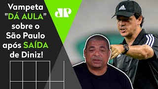 quotDiniz foi DEMITIDO e o que dá pra PERCEBER é quequot Vampeta DÁ AULA sobre a CRISE do São Paulo [upl. by Ljoka]