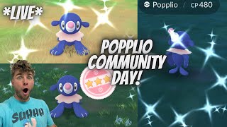 ✨Popplio Community Day In Pokemon Go✨ LIVE [upl. by Nahsor250]