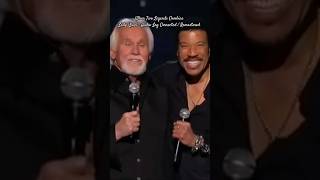 Lady Live When Two Legends Combine I Remastered Audio lag corrected l Lionel Richie Kenny Rogers [upl. by Norrab]