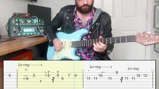 The Smiths  This Charming Man Intro Guitar Tab No Capo [upl. by Gabler73]