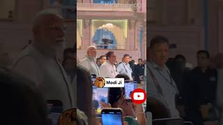 Modi Ji 🫡🫡  Anant Ambani wedding 😱😱 trending shortvideos narendramodi anantambaniprewedding [upl. by Quillan]