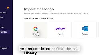 How to Switch From Gmail to Proton mail  Import all mails from gmail to proton at once [upl. by Anaidirib]