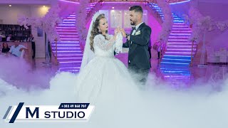 Nusja dhe dhëndri bashkë në vallen e tyre të parë  M Studio [upl. by Aivalf]