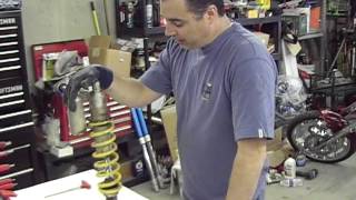 Everide DRZ 400 Extreme Makeover Episode 3  Shock controls explained [upl. by Hanah]