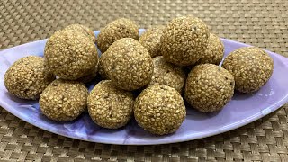 Til Gur ke Ladoo Recipe  Sardiyon Ki Special Soghat [upl. by Miru]