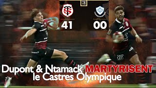 Dupont Ntamack ANNIHILATE Castres and its beautiful [upl. by Elleinad]