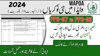 Latest WAPDA Jobs 2024 in Transport Directorate  Form Link in Description [upl. by Narra]