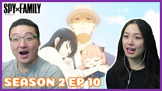 FAMILY VACATION TIME  Spy x Family Season 2 Episode 10 Couples Reaction amp Discussion [upl. by Lamee]