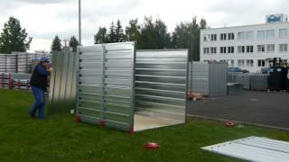 Quickstore demountable container KOVOBEL  Assembly [upl. by Winter747]