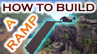 How To Build MEGA Ramps in ARK Survival Evolved Building TipsampTricks [upl. by Andrej152]