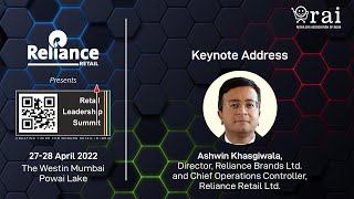 Keynote Address by Ashwin Khasgiwala [upl. by Marne]