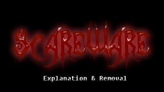 Scareware Explanation amp Removal Tips [upl. by Iblok144]