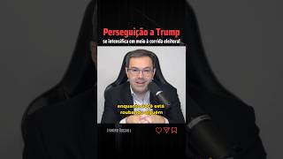 Perseguição a Trump se INTENSIFICA em meio à corrida eleitoral [upl. by Ddarb]