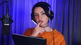 ASMR Interviewing You with Unintelligible Answers RANDOM questions [upl. by Seugram]