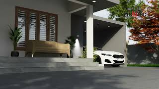 D5 RENDER 29  CINIMATIC ANIMATION KERALA HOME DESIGN 2024 [upl. by Marris]