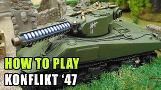 How to Play Konflikt ‘47 Weird World War for Bolt Action [upl. by Dyrraj]