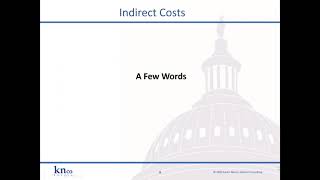 Indirect Costs and Cost Allocation Plans [upl. by Gerrilee370]