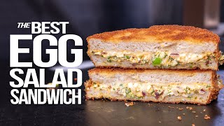 CRISPY EGG SALAD BECOMES THE BEST EGG SALAD SANDWICH IVE EVER MADE  SAM THE COOKING GUY [upl. by Brant170]