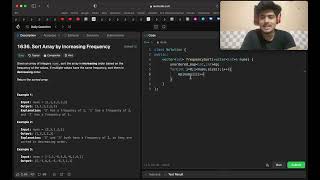1636 Sort Array by Increasing FrequencyHashingAsked By Amazon [upl. by Lander461]
