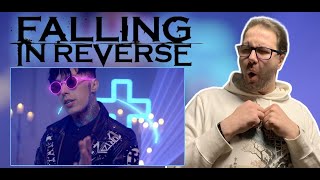 Falling in Reverse  Drugs Official Music Video  РеакцияReaction [upl. by Aikam478]