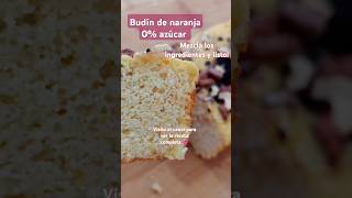 Budín de naranja rápido y saludable [upl. by Anerdna17]