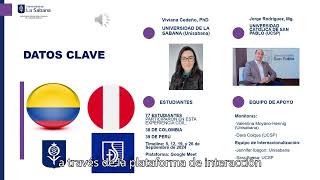 Video Innovación Curricular Viviana Cedeño Bustos COIL Perú Colombia [upl. by Ehsrop]