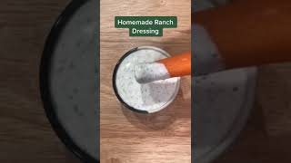 homemade ranch dressing🥕 [upl. by Lahsiv736]