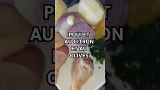 Poulet au olives et citronfood cooking recipe morrocanfood poulet chiken [upl. by Yorle337]