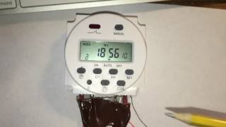 How to setup the ACDC Timer Model YP109A Wiring Diagram [upl. by Lleznod]