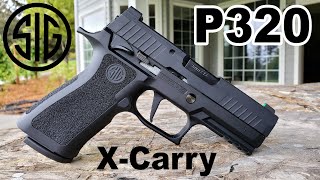 Sig Sauer P320X Carry Review 177 Blowback SemiAuto Co2 BB Pistol [upl. by Groh]