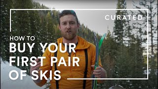 How to Buy the BEST Beginner Skis for You  Gear Guides  Curated [upl. by Tallbott7]