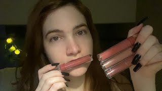 ASMR  Lipgloss Application [upl. by Ayotel]