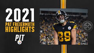 2021 Highlights Pat Freiermuth Season Highlights  Pittsburgh Steelers [upl. by Elleved]