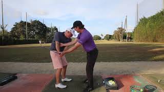 Golf Lesson on Finishing Your Turn and How to Transition the Downswing [upl. by Ilatfan]