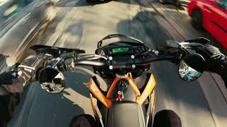 KTM SMCR 690 CHILL CITY RIDE  SOUND POV 4K [upl. by Cly]