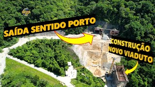 OBRAS RODOVIA DOS TAMOIOS CONTORNOS SÃƒO SEBASTIÃƒO CARAGUATATUBA VEJA ONDE E A SAÃDA SENTIDO PORTO [upl. by Arri]