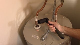 Hot Water Tank Anode Replacement How To Complete AOSmith ECT 55 200 Water Heater [upl. by Eiresed705]