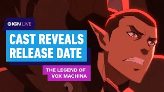 The Legend of Vox Machina Cast Reveal Season 3 Release Date amp More  IGN Live 2024 [upl. by Mera]